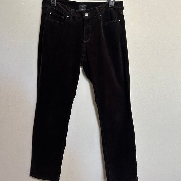 Chocolate Brown Ann Taylor Corduroy Pants - Picture 1 of 4